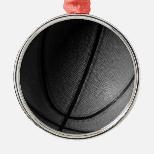 Basketball Metal Ornament (Front)