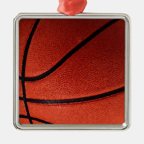 Basketball Metal Ornament