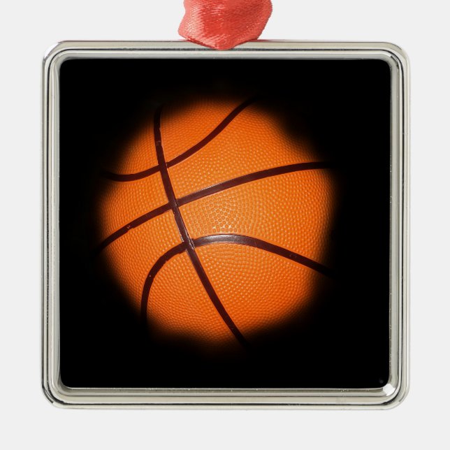 Basketball Metal Ornament (Front)