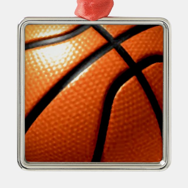 Basketball Metal Ornament (Front)
