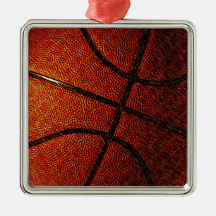 Basketball Metal Ornament