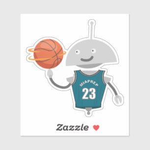 Basketball Mia Sticker