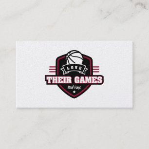 Basketball Miami Heat Jersey Color Business Card