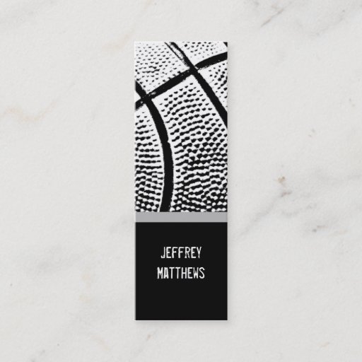 Customizable Basketball Business Card Templates