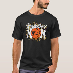 Basketball Mom Basketball Game Day Vibes Mothers D T-Shirt
