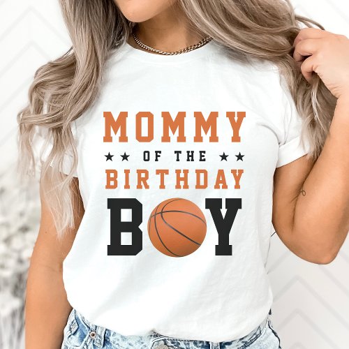 Basketball Mom Birthday Party Parent T_Shirt