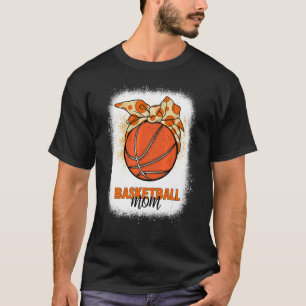 Basketball Mom Bun Ball Mother's Day 2022 Basketb T-Shirt