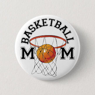 Basketball Mom Button