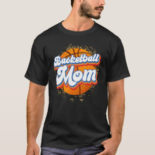 Basketball Mom Cute Distressed Mother's Day 1 T-Shirt
