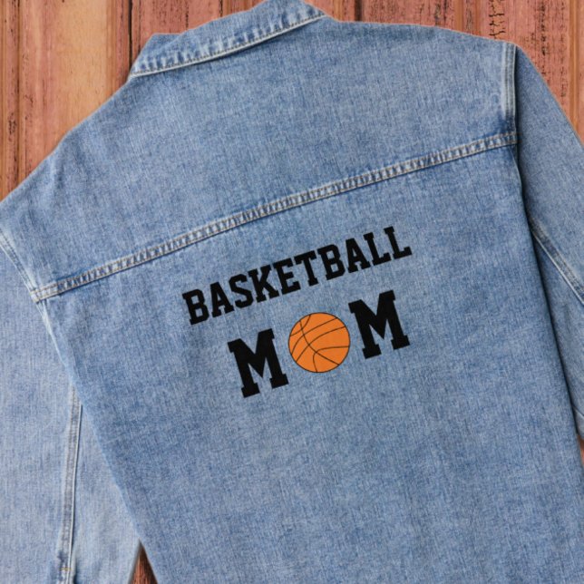 Basketball Mom Denim Jacket (Creator Uploaded)