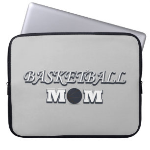 Basketball Mom gift Laptop Sleeve