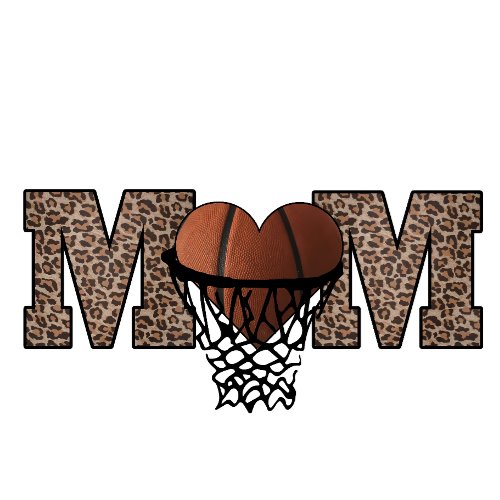 Basketball Mom Hoops Supporter T_Shirt
