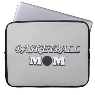basketball mom laptop sleeve