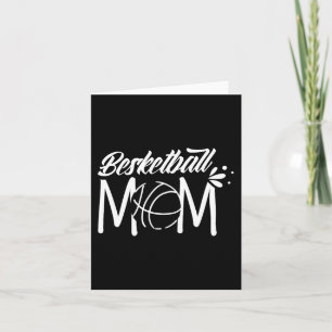 Basketball Mom Match Coach Team Player Mother Momm Card