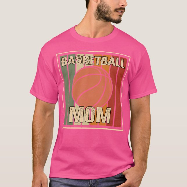 Basketball Mom Matching Parents Basketball Fans De T-Shirt (Front)