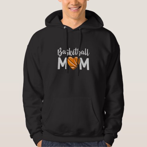 Basketball Mom Player Hoop Junkie Mothers Day Mam Hoodie