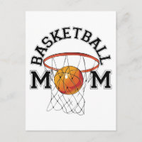 Basketball Mom Postcard