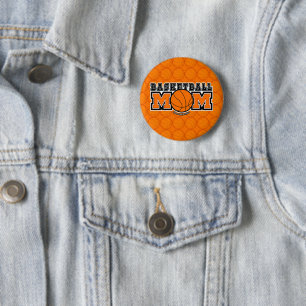 Basketball Mom Screwball Graphics Button