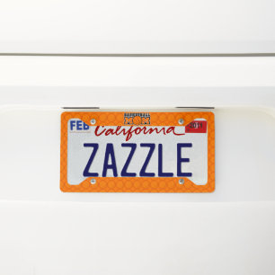 Basketball Mom Screwball Graphics License Plate Frame