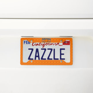 Basketball Mom Screwball Graphics License Plate Frame