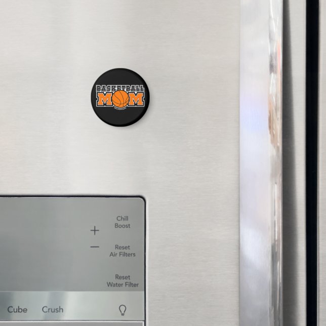 Basketball Mom Screwball Graphics Magnet (In Situ (Fridge))