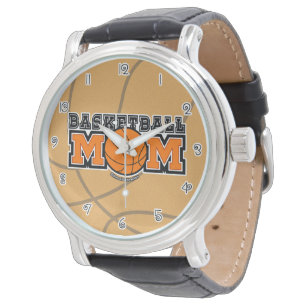 Basketball Mom Screwball Graphics Watch