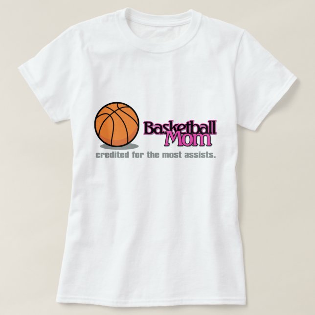 Basketball Mom Shirts (Design Front)