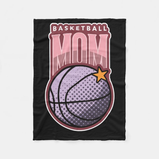 Basketball Mom - Sport Active  Fleece Blanket (Front)