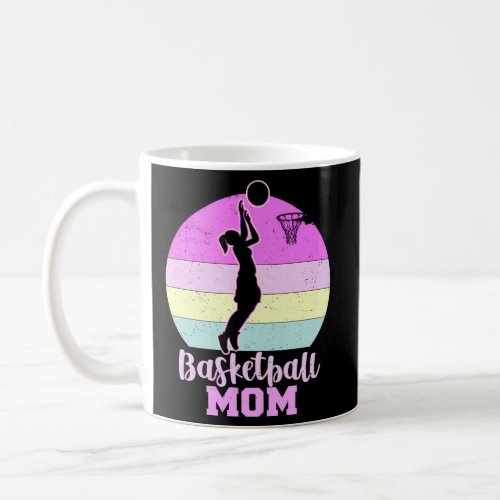 Basketball Mom Sunset Coffee Mug
