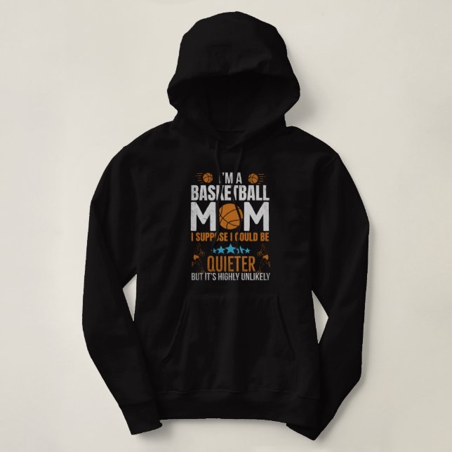 Basketball Mom Sweatshirt (Design Front)