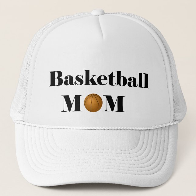 basketball mom trucker hat (Front)
