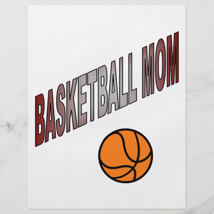 basketball mom uploaded personalized flyer