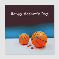 Happy Mother's Day Baseball, Zazzle