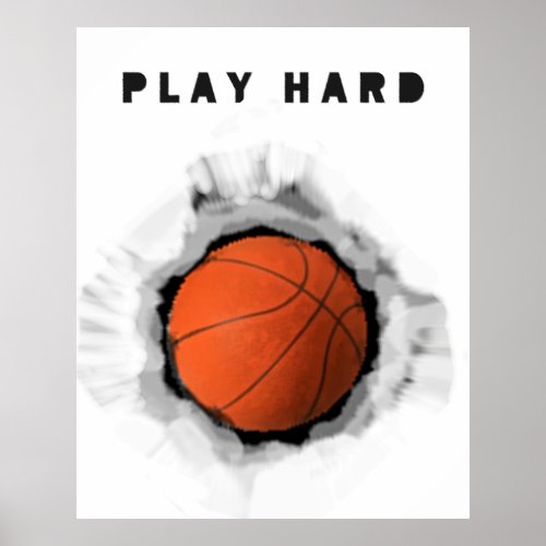Basketball Motivation Poster