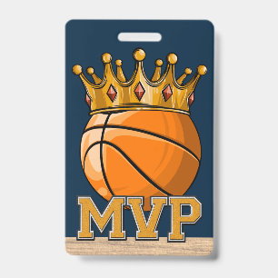 Basketball MVP Badge