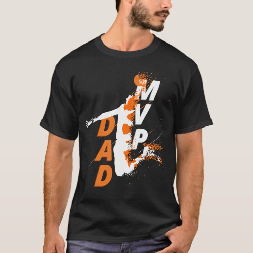 Basketball MVP Dad T_Shirt