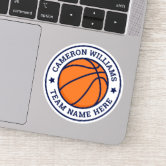 Personalized Hockey Stickers Your Text and Colors