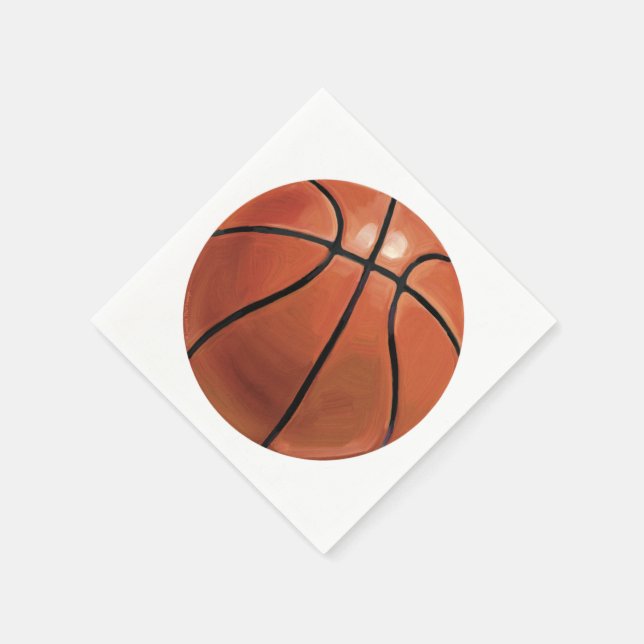 Basketball Napkins (Corner)