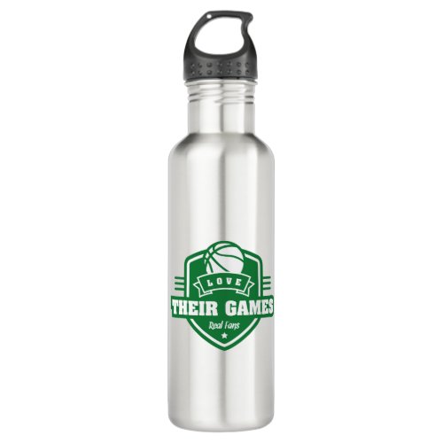 Basketball NBA Boston Celtics Team Color Stainless Steel Water Bottle