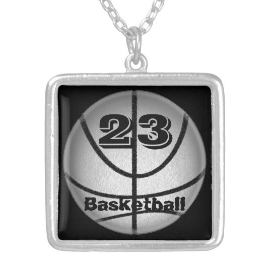 Basketball Necklace with Number Necklaces for Guys