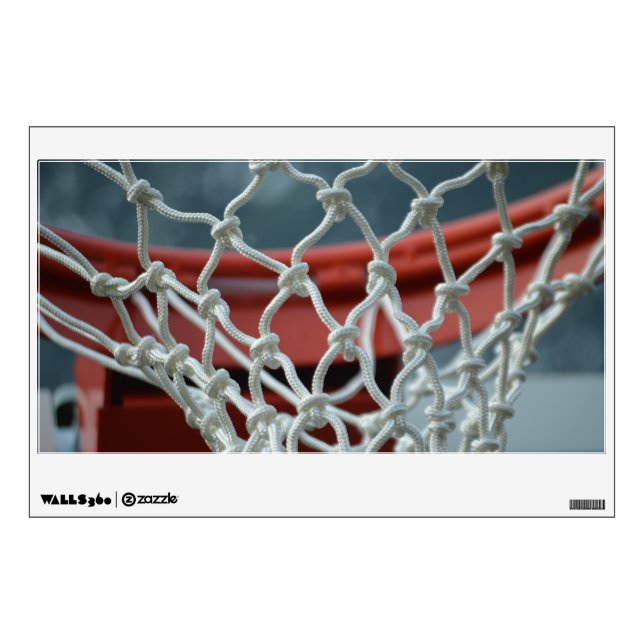 Basketball Net Wall Decal (Front)