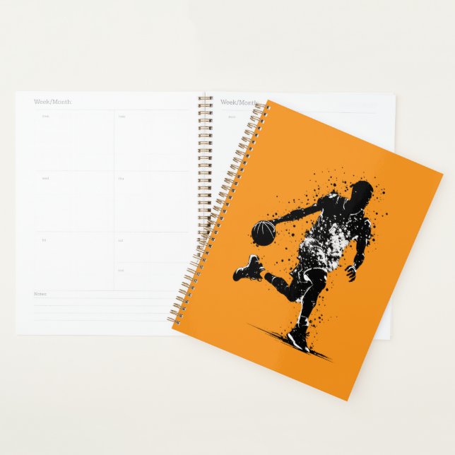 Basketball never stop planner (Display)