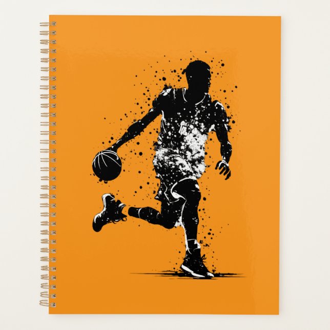 Basketball never stop planner (Front)