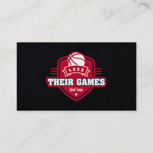 Basketball New Orleans Pelicans Red Jersey Color Business Card