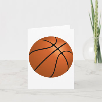 Basketball Note Cards by spudcreative at Zazzle