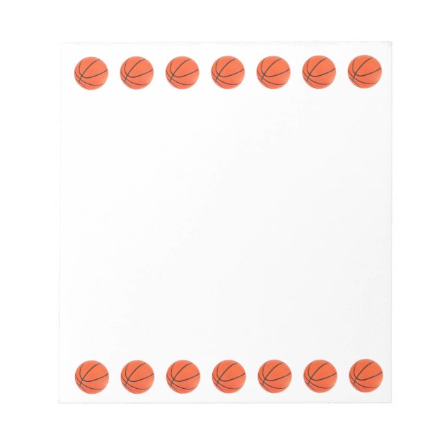 Basketball Notepad (Front)