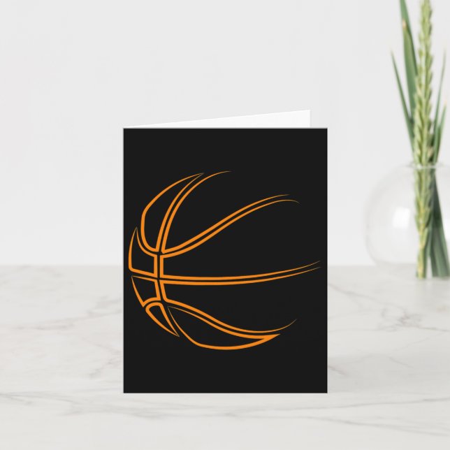 Basketball Novelty- Basketball Player  Card (Front)