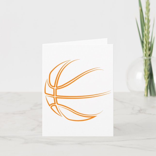 Basketball Novelty- Basketball Player  Card (Front)
