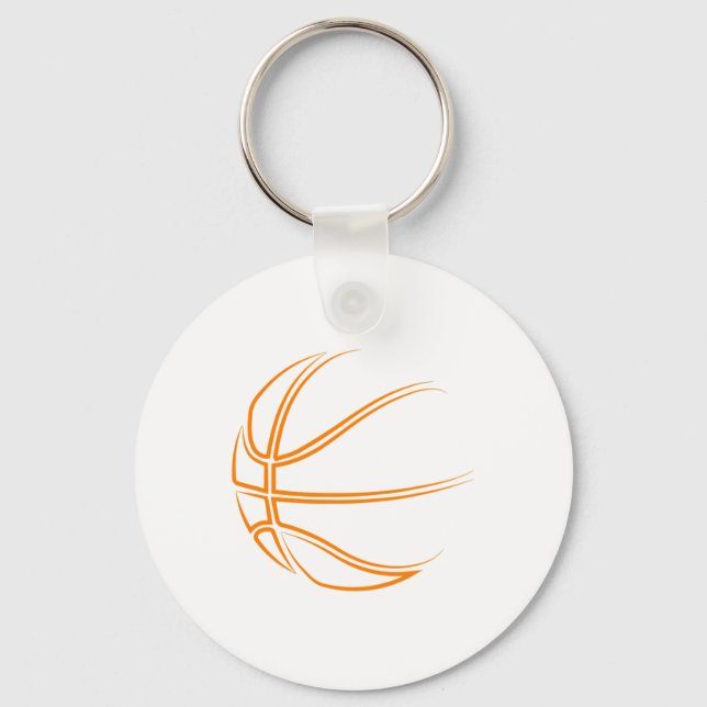 Basketball Novelty- Basketball Player  Keychain (Front)