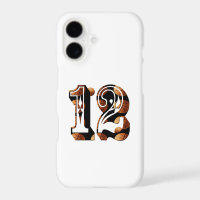 Basketball Number 12 Picture Logo,